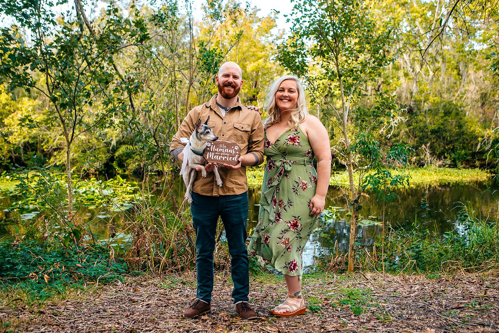 Bricen + Crystal - Engagement at Sawgrass Lake Park