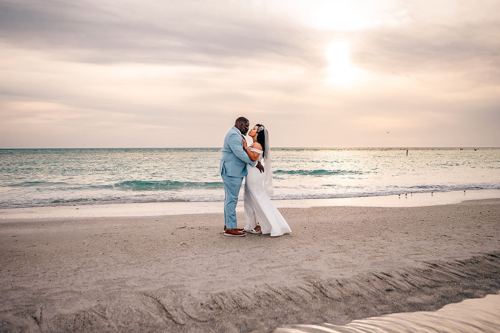 Vito + Andrea Wedding at Coquina Beach