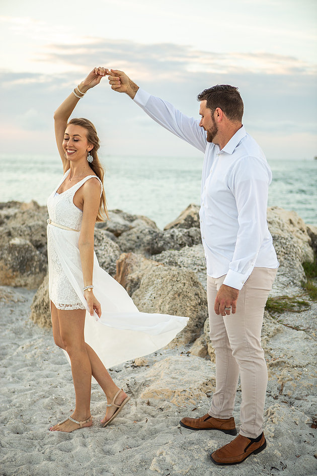 Anniversary at Sand Key Park - Clearwater