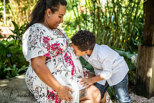 Maternity session at Florida Botanical Gardens - Largo