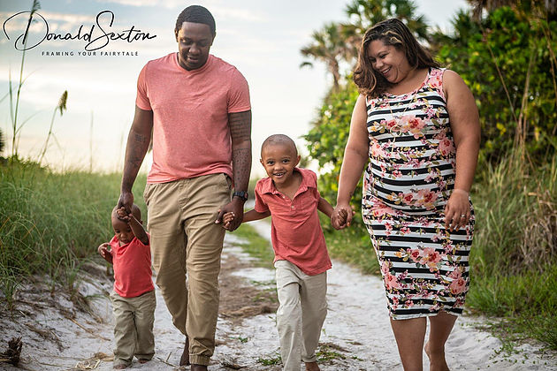 Family Session at Fort Desoto