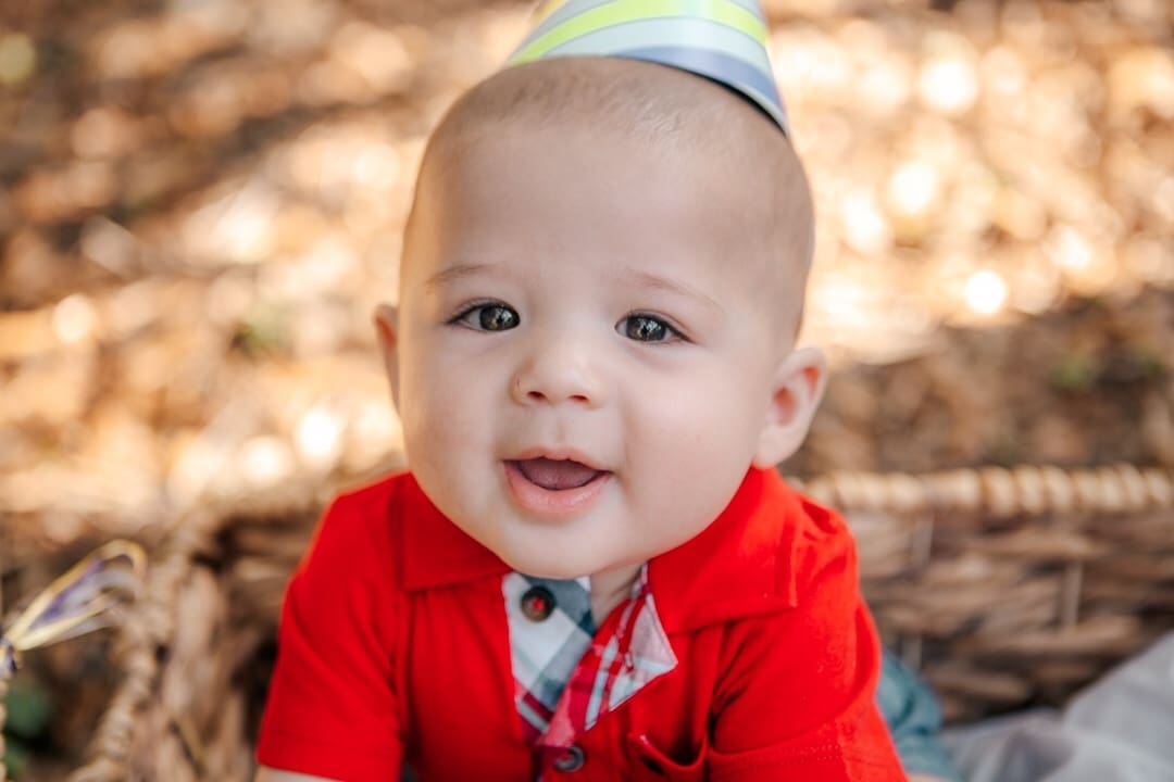 Infant Portrait at Eagle Lake Park