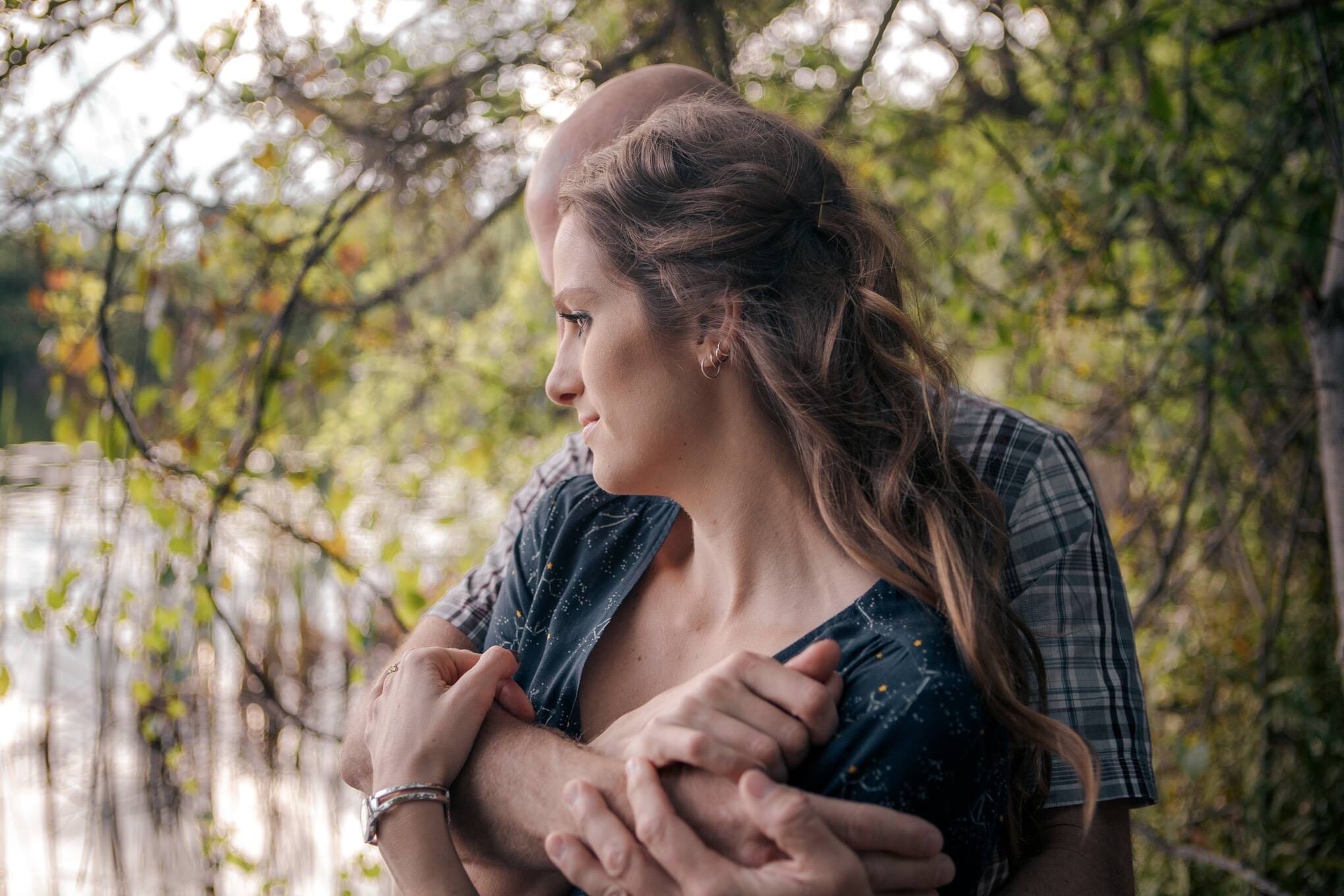 Couple Portrait Session at Eagle Lake Park