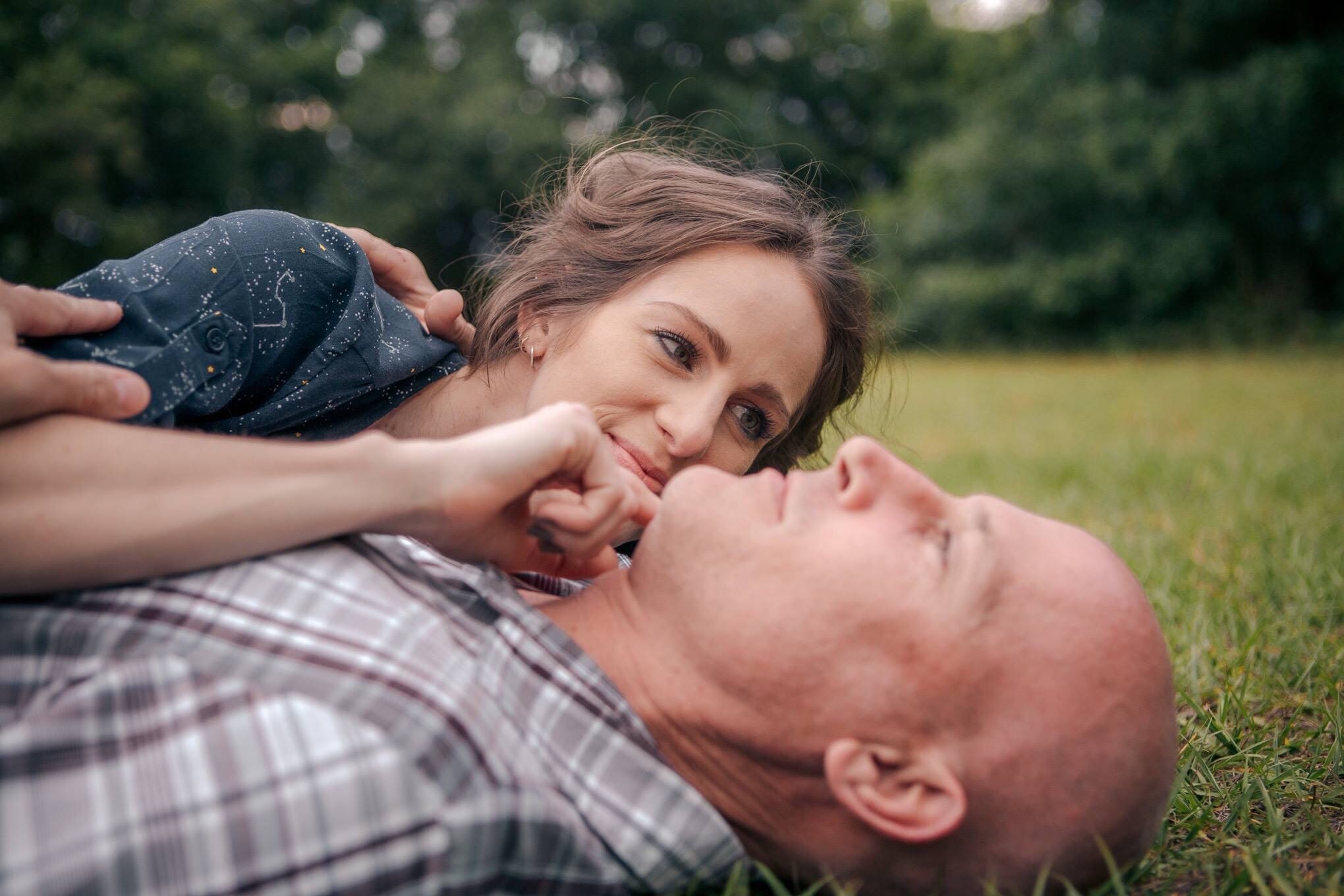 Couple Portrait Session at Eagle Lake Park
