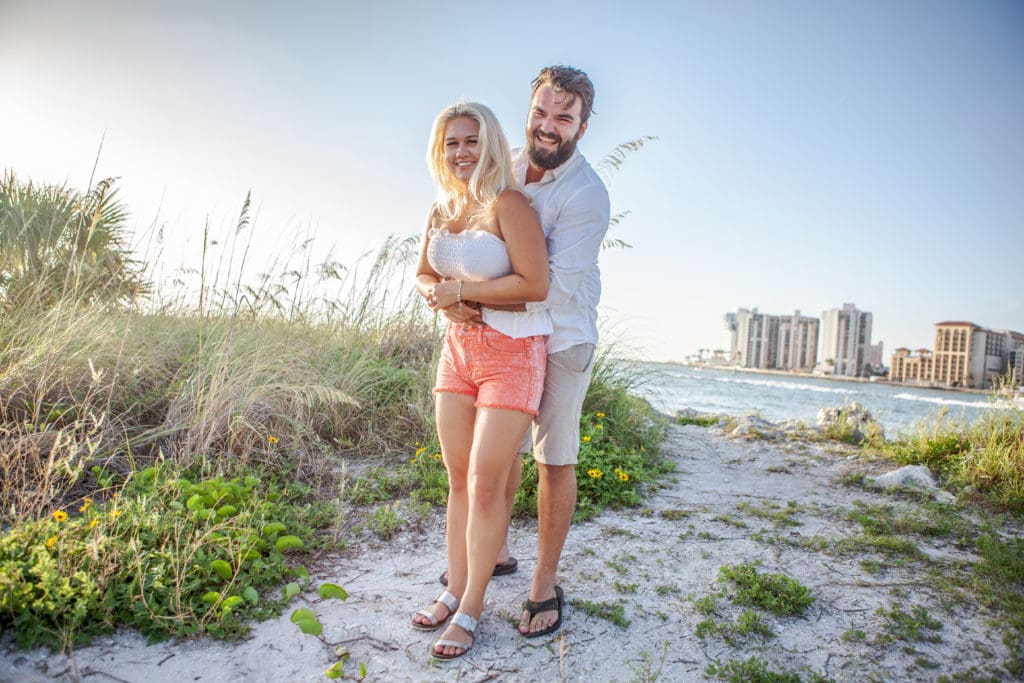 Engagement Photos at Sand Key