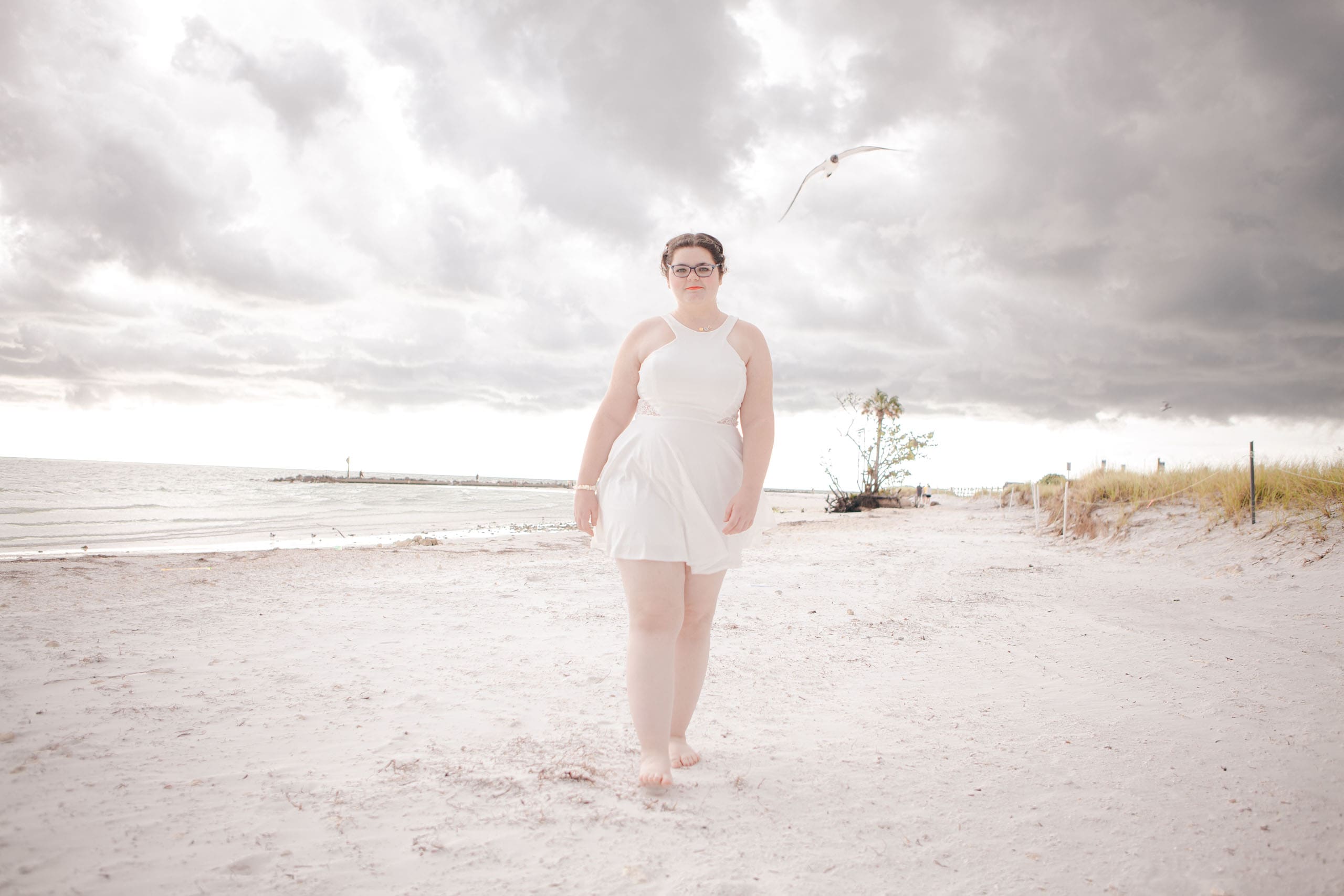 Senior Photos at Honeymoon Island - Part One