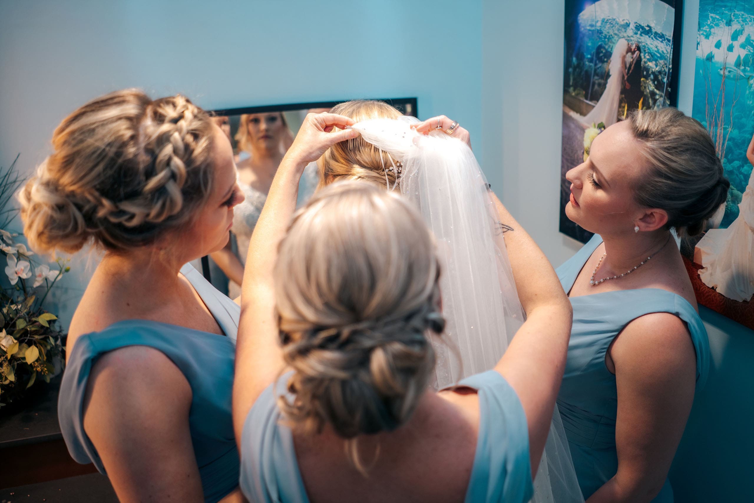 Wedding at The Florida Aquarium Tampa
