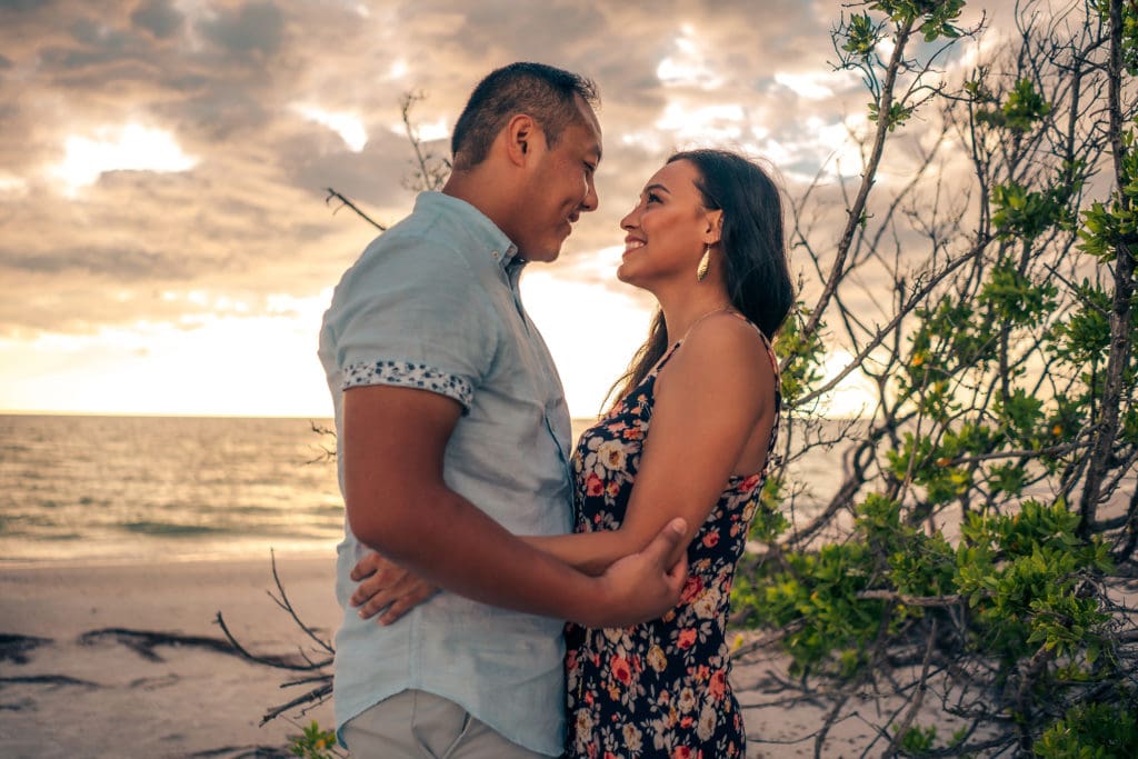 Couple Session at Honeymoon Island State Park - Dunedin
