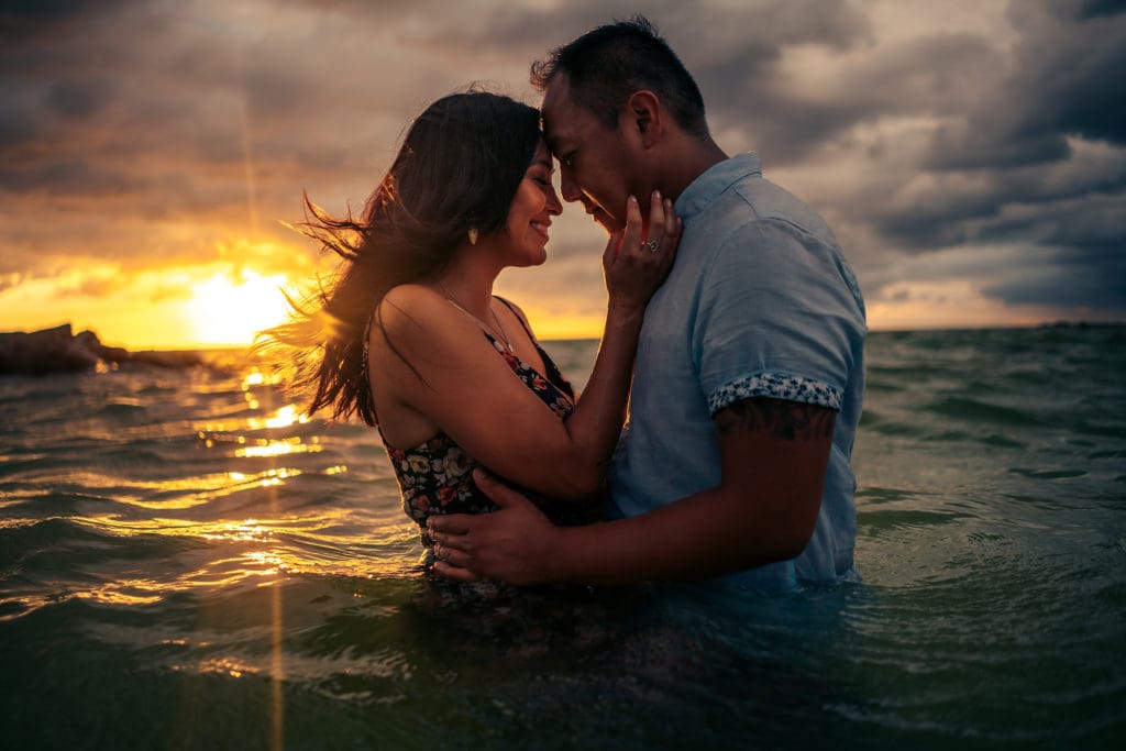 Couple Session at Honeymoon Island State Park - Dunedin