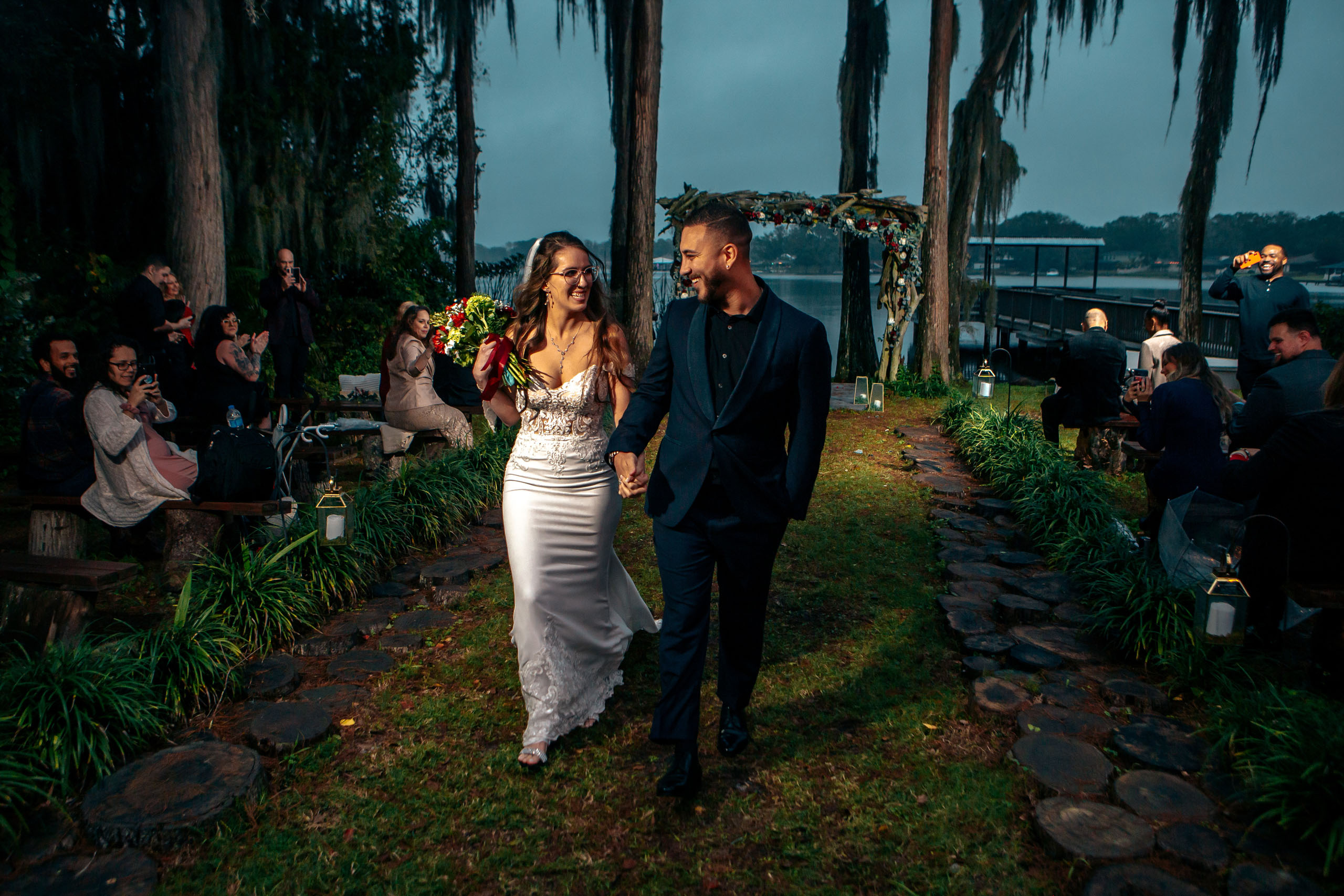 Vega Wedding at Knotted Roots on the Lake