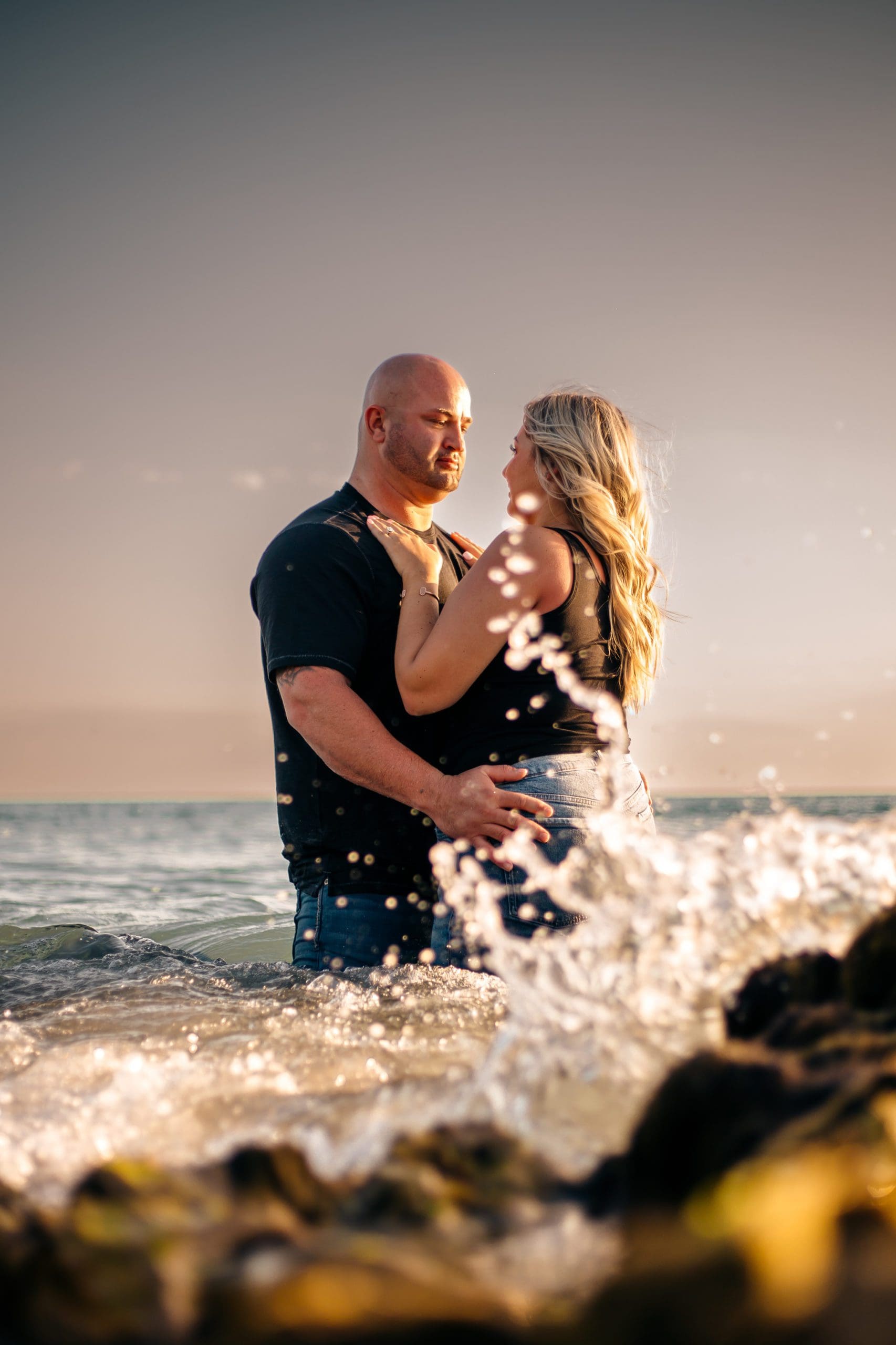 Stutzman Engagement at Caspersen Beach