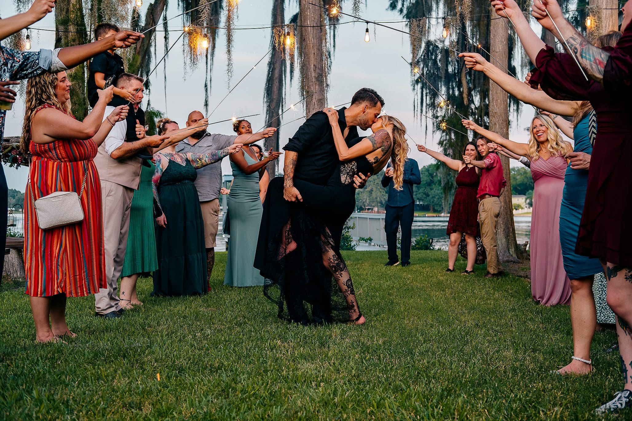 Amanda & Gage: A Love Reconnected at Knotted Roots on the Lake